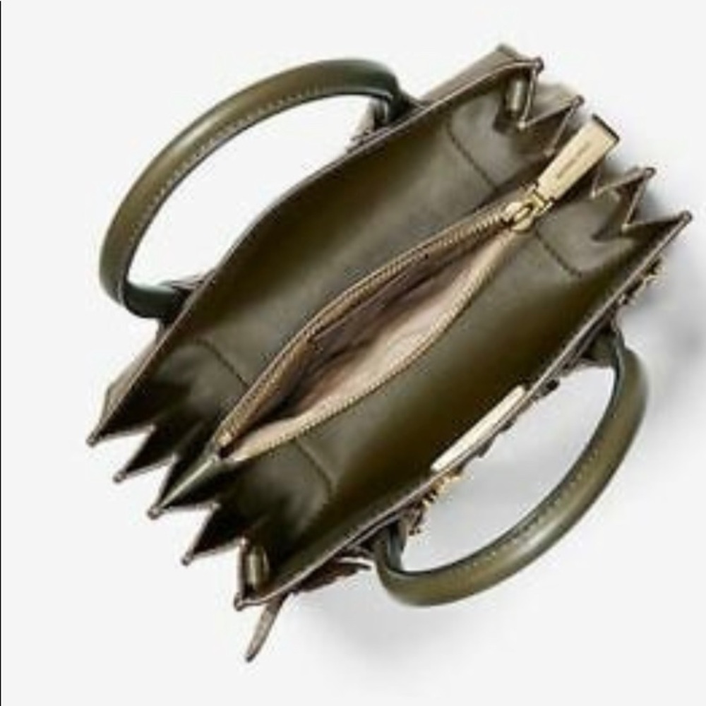NWT MICHAEL KORS MERCER BUTTERFLY EMBELLISHED BAG